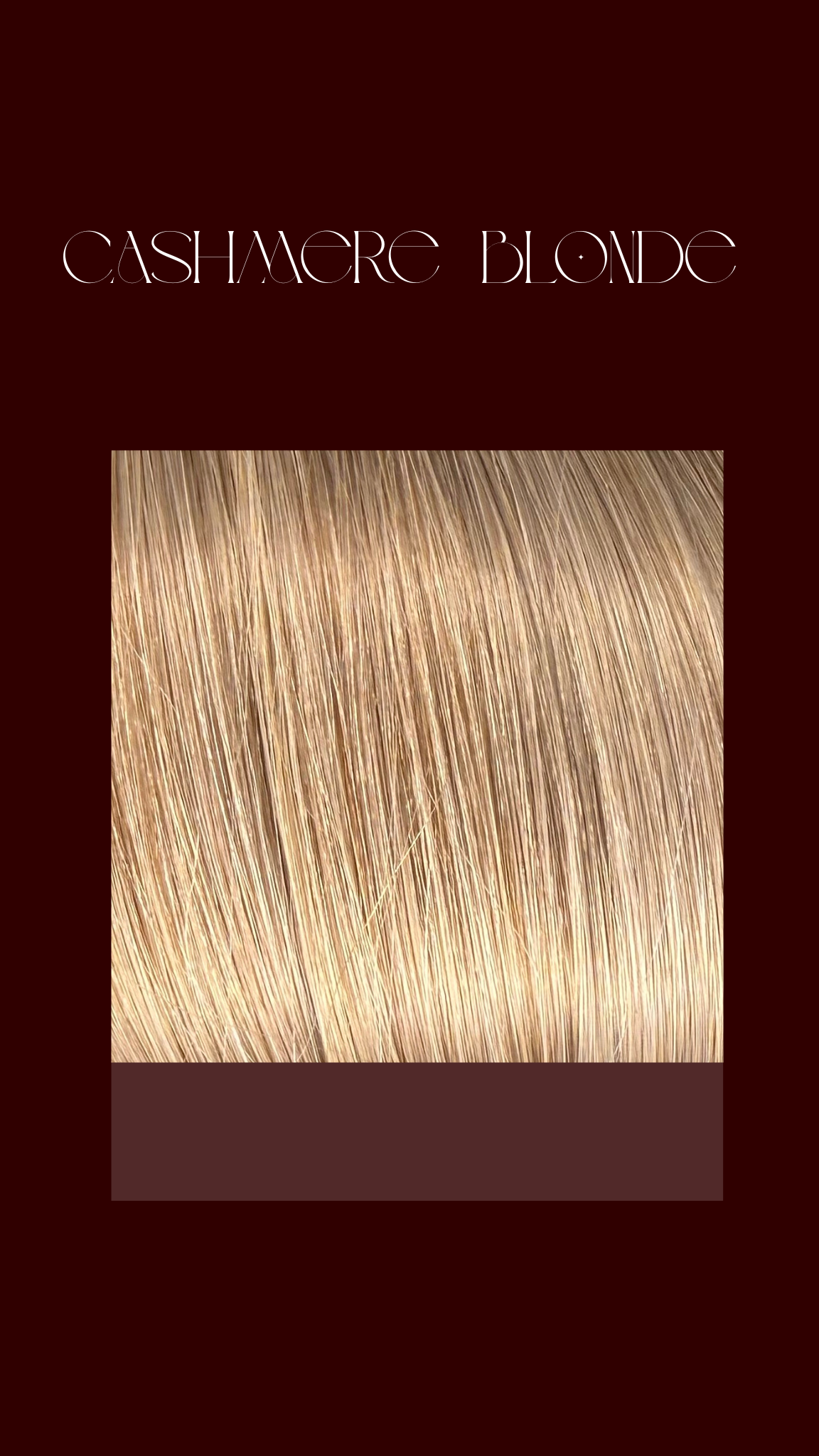 Cashmere Blonde